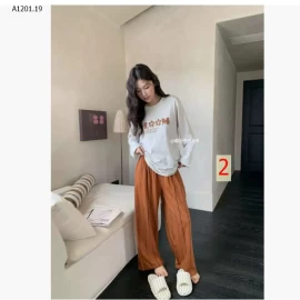 Bộ thun lạnh siêu đẹp, mặc mát Sài Gòn sỉ 225k