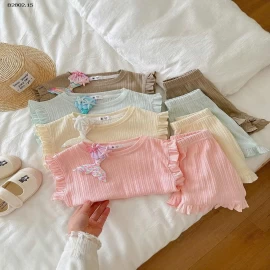 BỘ HÈ TRƠN MÀU  - SỈ 140K