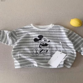 ÁO THUN KẺ MICKEY CHO BÉ- sỉ 150k