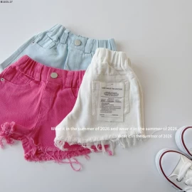 SHORT TUA GẤU T&QKIDS sỉ 165k
