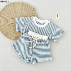 BỘ KẺ CỘC TAY SIZE NHÍ  - Giá sỉ 150k