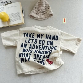 ÁO PHÔNG CHỮ ADBABY - Giá sỉ 160k