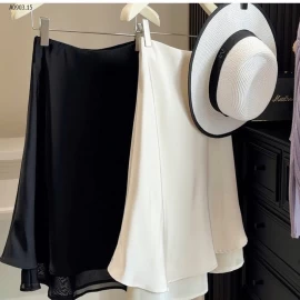  CHÂN VÁY LỤA 2 LỚP ANNA  - sỉ 179k