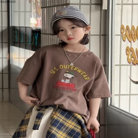 ÁO THUN SNOOPY DỄ THƯƠNG Giá sỉ sz 100-140 giá 138k sz 150-160 giá 149k