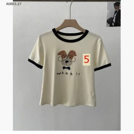 ÁO THUN CÚN CỔ TRÒN- sỉ 143k