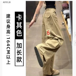 QUẦN ỐNG RỘNG CARGO  - sỉ 243k