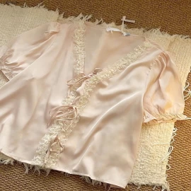 Pijama QC tone hồng pastel xinh xỉu  - sỉ 135k