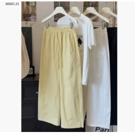 QUẦN ỐNG RỘNG KIỂU NHẬT NHÀ ANNA - sỉ 180k