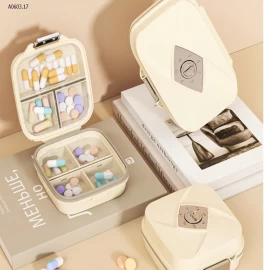 HỘP ĐỰNG THUỐC CHIA NGĂN MINI  - sỉ 62k