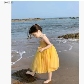 ĐẦM VÀNG VOAN BỒNG 2 DÂY - sỉ 312k