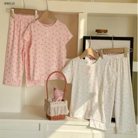 SÉT BỘ COTTON GIẤY HOA NHÍ - sỉ 139k