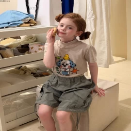 SET ÁO CÚN MIX CHÂN VÁY BỒNG BỀNH BG Giá sỉ  áo : 145k  chân váy : 215k 