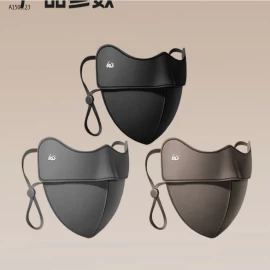 COMBO 3C KHẨU TRANG CHE GÒ MÁ CHỐNG TIA CỰC TÍM - sỉ 58k/set 3c mix màu