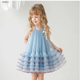 ĐẦM VOAN 2 DÂY PHỐI VIỀN-Giá sỉ 195k