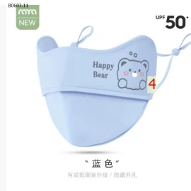 SET 4C KHẨU TRANG CHỐNG UV CHO BÉ Giá sỉ 80k/1 set 4c chọn màu
