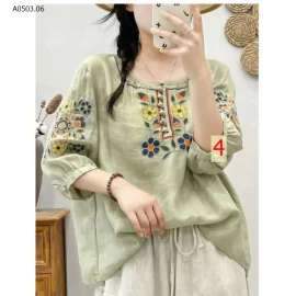 Áo thêu hoa   - sỉ 150k
