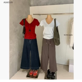 ÁO CỔ TIM WGWE- sỉ 172k