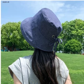 MŨ BUCKET CARO DÂY RÚT XINH XẮN- sỉ 70k