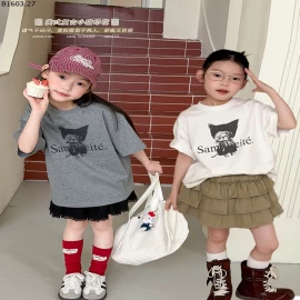 Áo thun ngắn tay kiểu Mỹ thời trang dáng rộng NHÀ AMBB giá sỉ  sz 100-150 : 149k sz 160 : 159k sz 170 : 163k