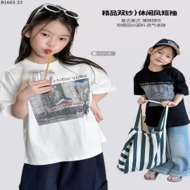 Áo thun trẻ em Elmo Baby kiểu Hàn Quốc dáng rộng, unisex  NHÀ AMBB giá sỉ  sz 100-150 : 152k sz 160 : 163k sz 170 : 176k