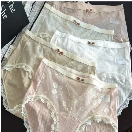 HỘP 5 QUẦN LÓT VIỀN REN NỮ - sỉ 180k