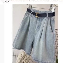 QUẦN SHORT JEAN LỬNG CHO NỮ - sỉ 162k