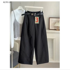 QUẦN ỐNG RỘNG DÁNG SUÔNG CHO NỮ ANNA - sỉ 260k