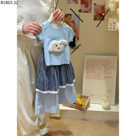 SET ÁO HÌNH CÚN MIX QUẦN CHO BG sỉ 317k