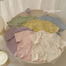 ÁO PHÔNG TRƠN CHO BÉ giá sỉ-- G.i.á 117k