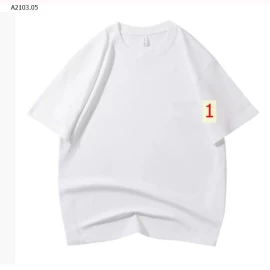 ÁO PHÔNG TRƠN NAM NỮ IN BLUE  - sỉ 97k