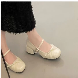 GIÀY BÚP BÊ GÓT VUÔNG CHO NỮ - sỉ 188k