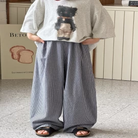 QUẦN SUÔNG KẺ CHO BÉ TRAI sỉ sz 90-140: 175k sz 150-160: 185k