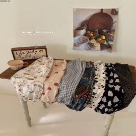 BST QUẦN HỌA TIẾT CHỐNG MUỖI CHO BÉ sỉ 129k