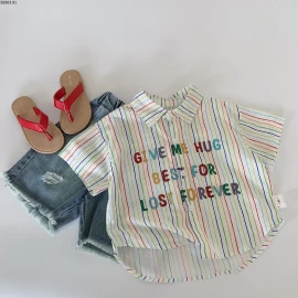 ÁO SƠ MI CHO BÉ TRAI sỉ 148k