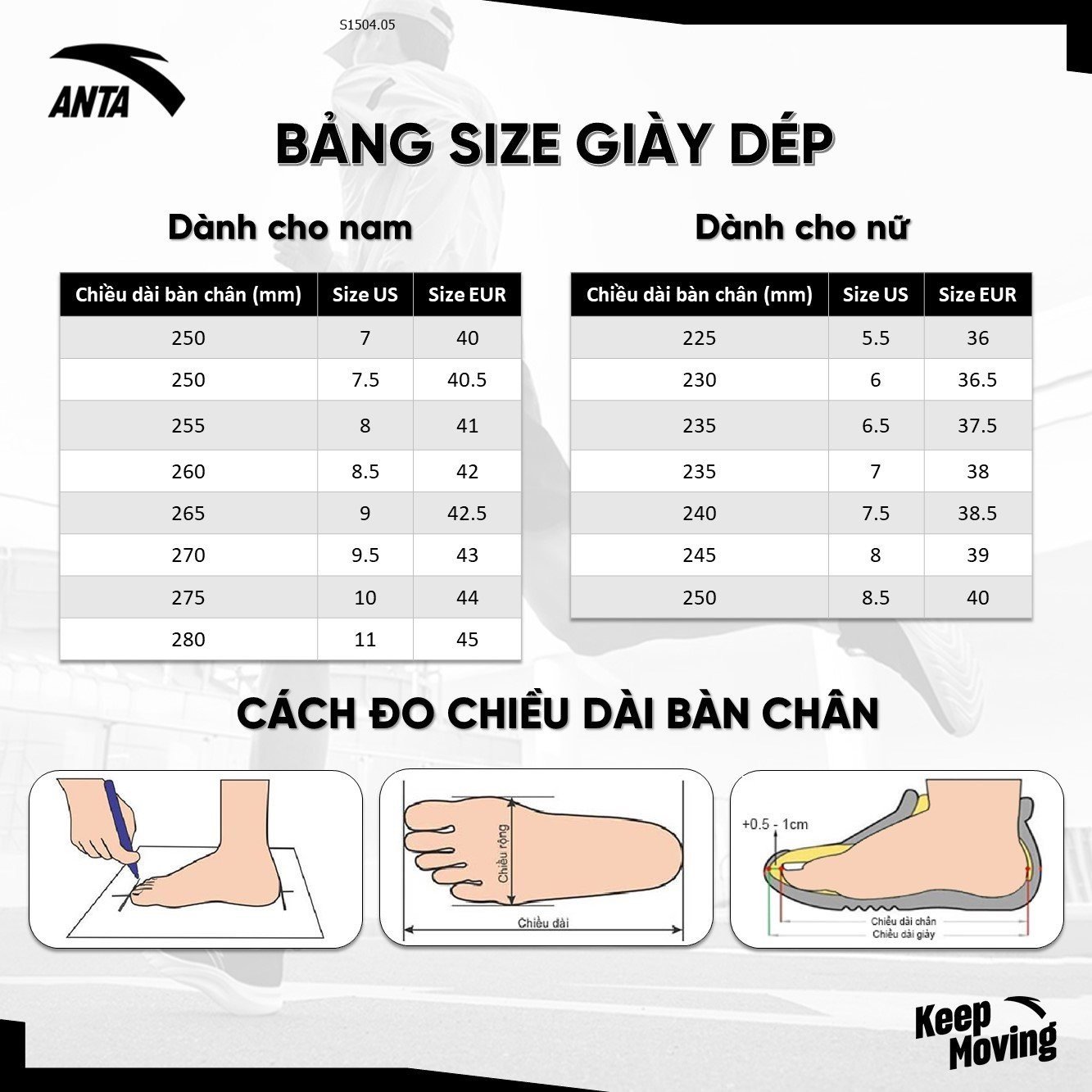 Giày chạy thể thao nữ ROCKET 5 Anta 1415k