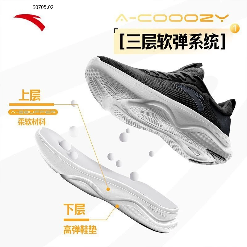 Giày tập thể thao nữ EBUFFER 4 Anta 719k