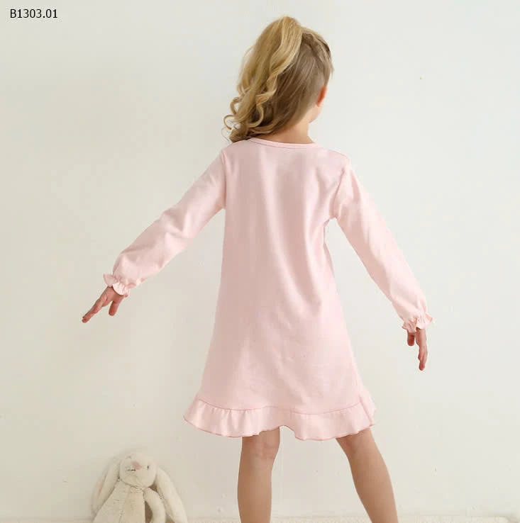 VÁY COTTON BÉ GÁI MAMDADKIDS -sỉ Sz 110-150 : 111kK          Sz 160-175 : 135K
