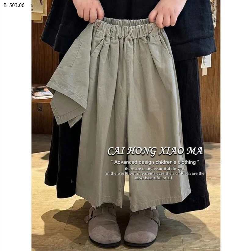 Quần Baggy Dáng Rộng Cho Bé Gái – Phong Cách Hàn Quốc Siêu Xinh-sỉ 131k