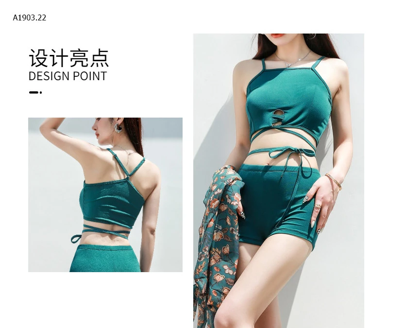 BỘ BƠI 3 CHI TIẾT -sỉ 125k