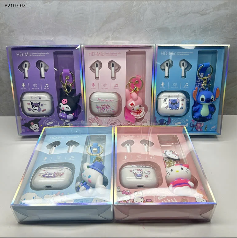 TAI NGHE BLUETOOTH KÈM MÓC -sỉ 113k