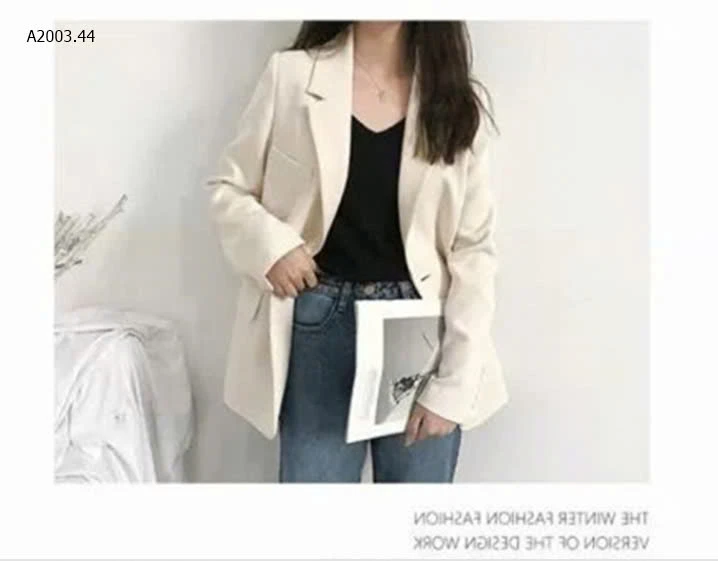 ÁO BLAZER MÀU TRƠN NỮsỉ 155k