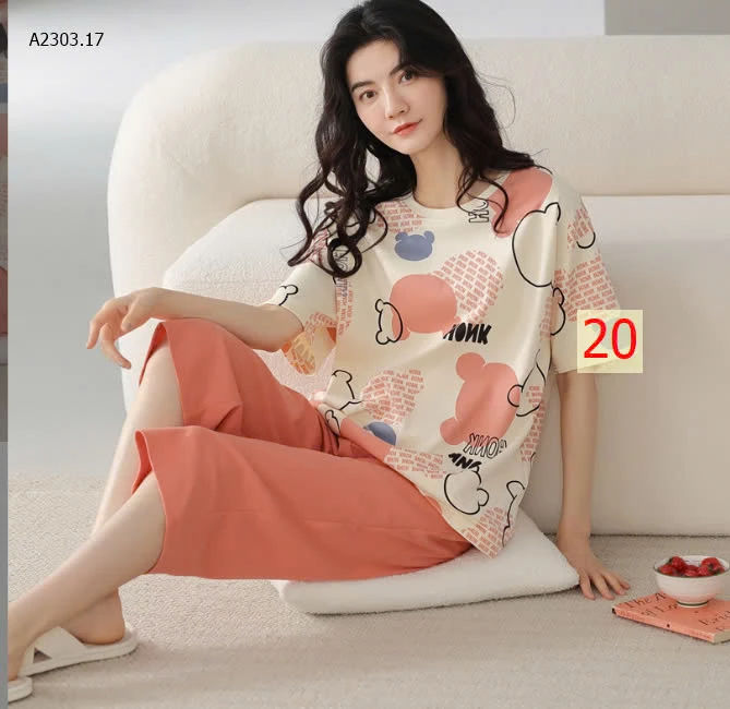 BỘ COTTON LỬNG NỮ MẶC NHÀ -sỉ 165k