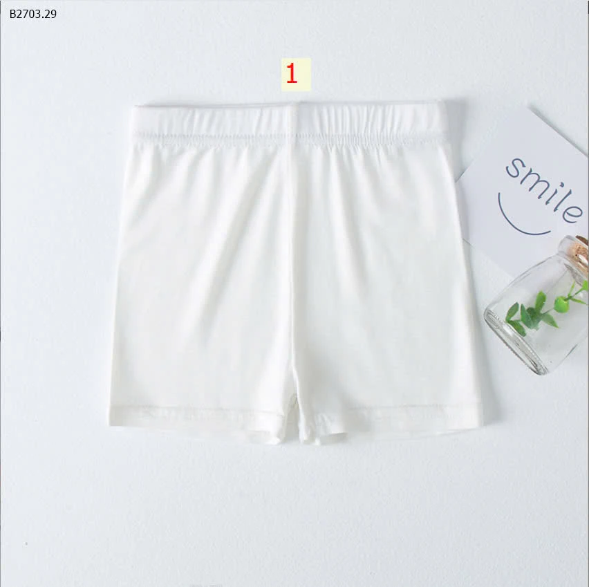 SET 5 QUẦN MẶC TRONG VÁY CHO BÉ -sỉ 110k/set 5c mix màu 