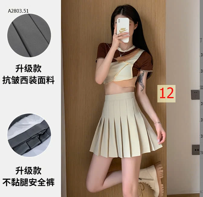 BST CHÂN VÁY XẾP LY MẪU MỚI -sỉ 106k