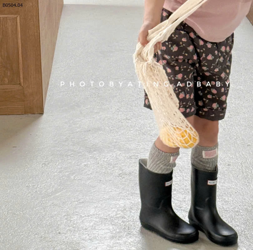 SHORT HOA ADBABY-sỉ 136k