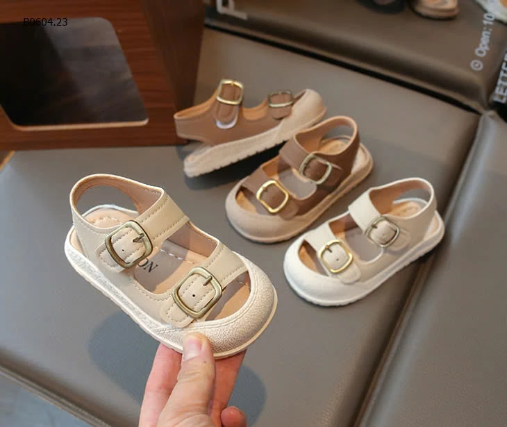 DÉP SANDAL BẢO VỆ MŨI CHÂN CHO BÉ -sỉ Sz 16-20 : 133k           Sz 22-26 : 143k