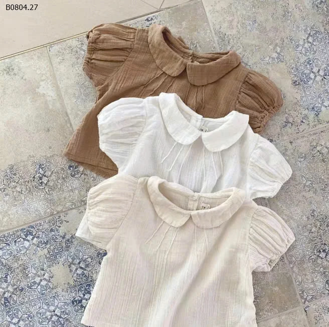 SƠ MI CỔ SEN SIZE NHÍ-sỉ 119k