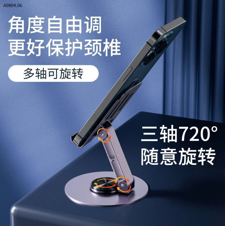 GIÁ ĐỠ ĐIỆN THOẠI  XOAY 360ĐỘ-sỉ 56k/set 2c chọn mẫu