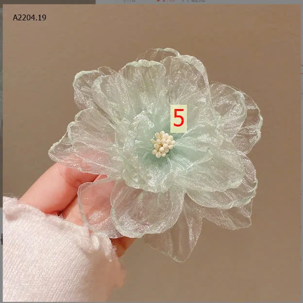 KẸP HOA XINH CHO MẸ VÀ BÉ-sỉ 28k