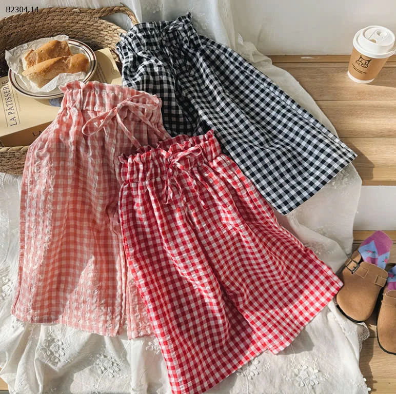 QUẦN KẺ ỐNG RỘNG BG-sỉ 105k